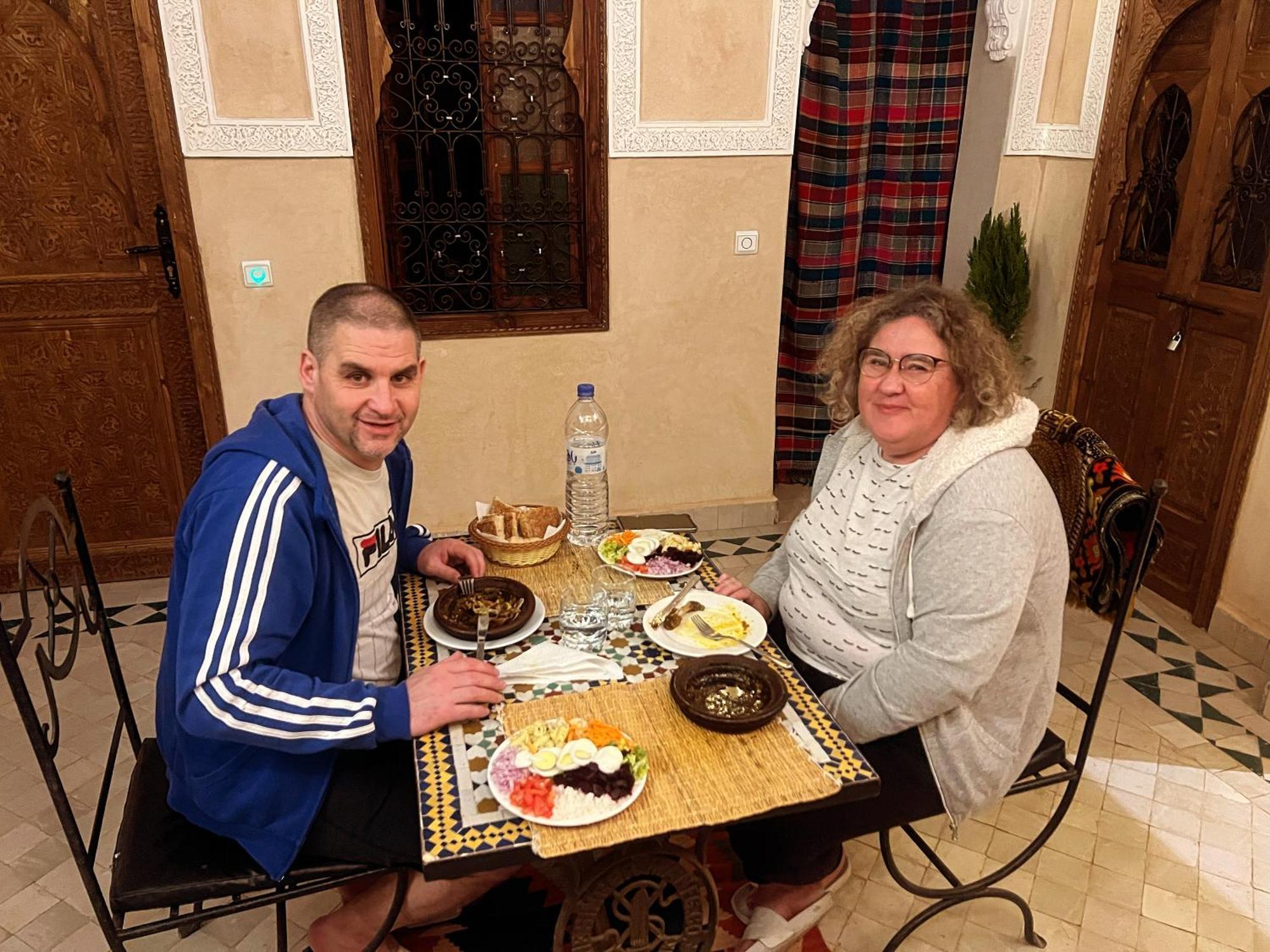 Riad La Rose Des Sables Marrakesh Luaran gambar